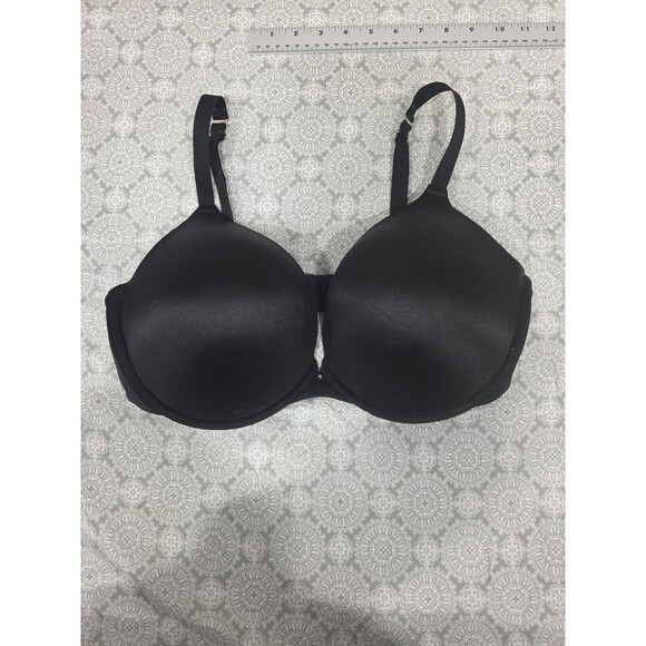 Fredericks of Hollywood Black Bra 40DD Adjustable Straps Hook & Eye Closure - Picture 1 of 6